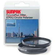 Camera Accessories-Sunpak 55mm Circular Polarized Filter 